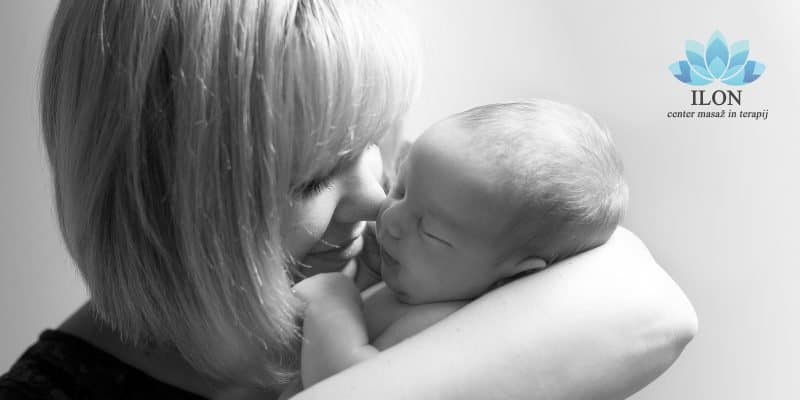 Poporodna masaža in Bownova terapija