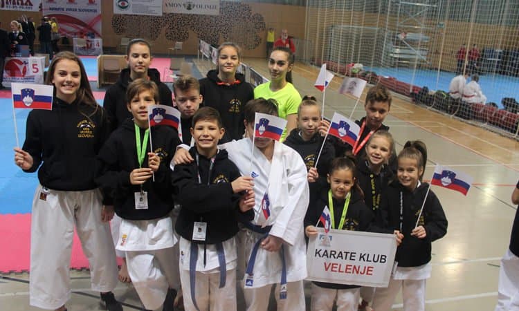Karate klub Velenje osvojil kar 4 naslove državnih prvakov