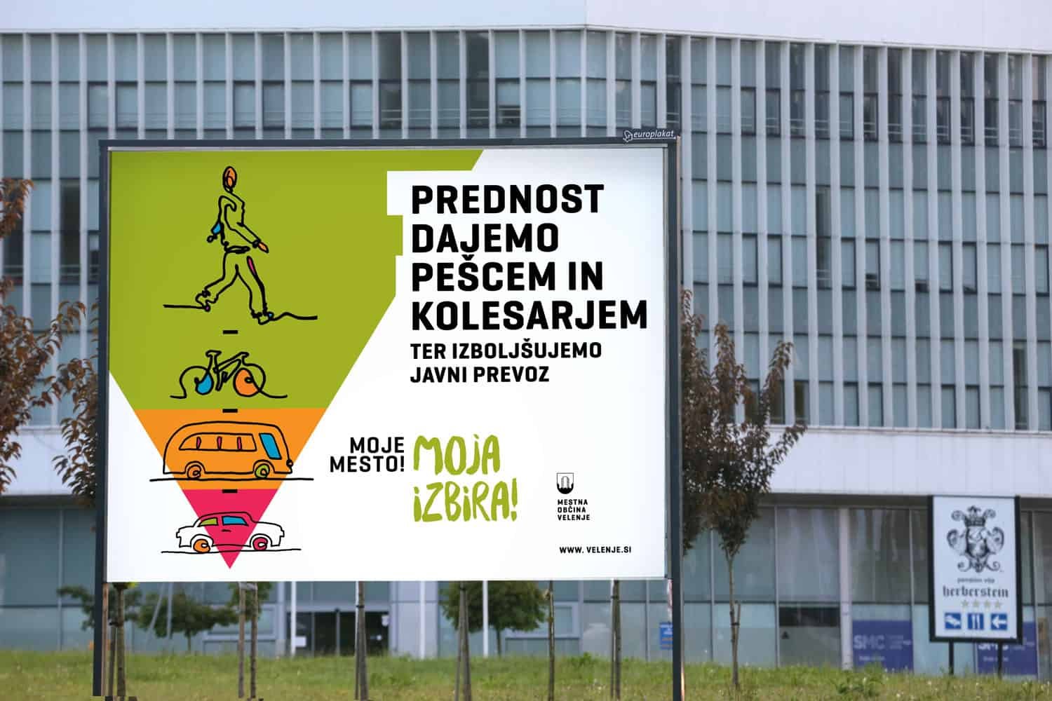 Velenje izbrano za sodelovanje pri pripravi lokalnega načrta hodljivosti