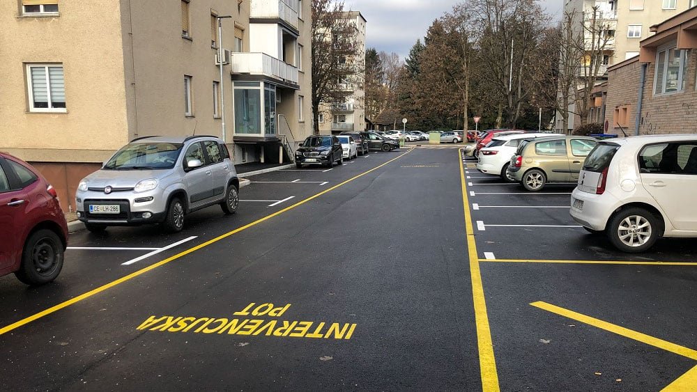 Zaključena rekonstrukcija parkirišča pri vrtcu Najdihojca