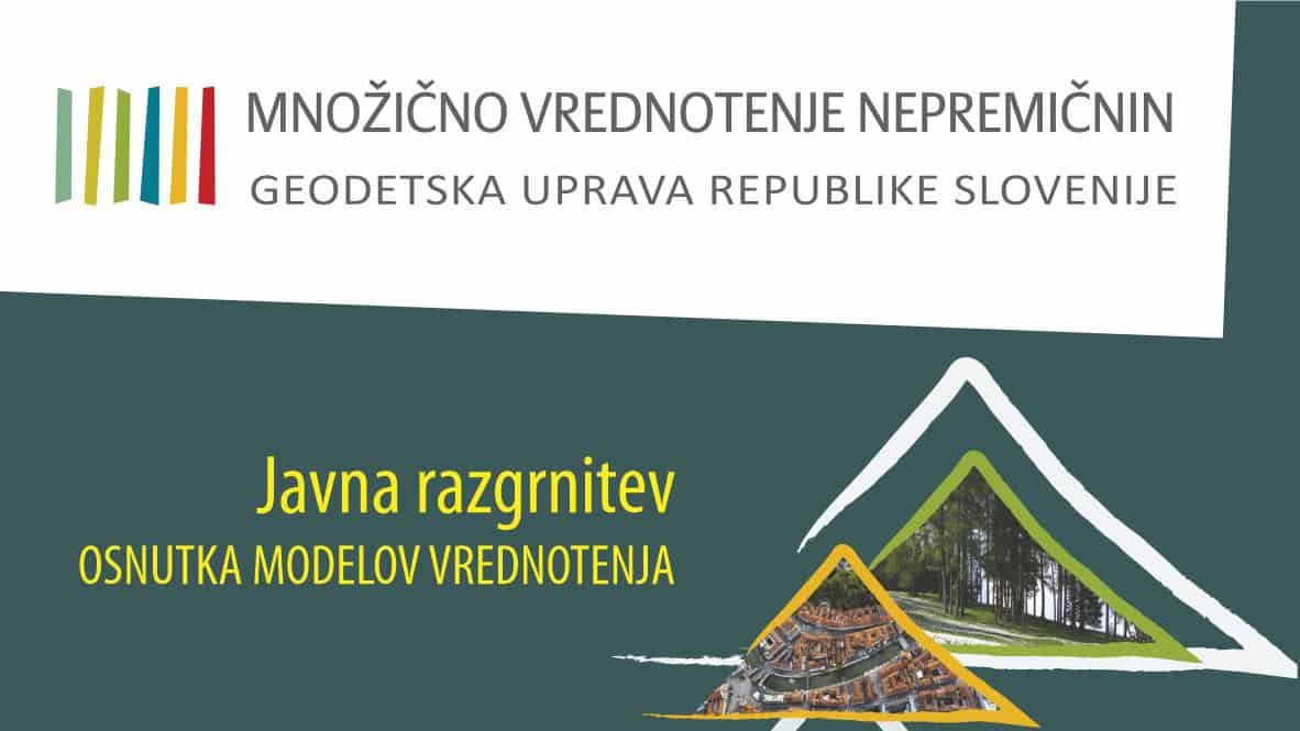 Javna razgrnitev predloga modelov vrednotenja nepremičnin