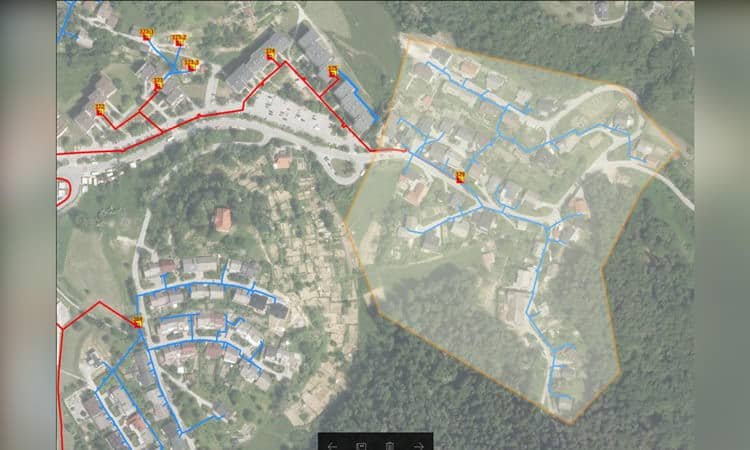 Prekinitev dobave toplotne energije - Cesta v Bevče in Sončna pot