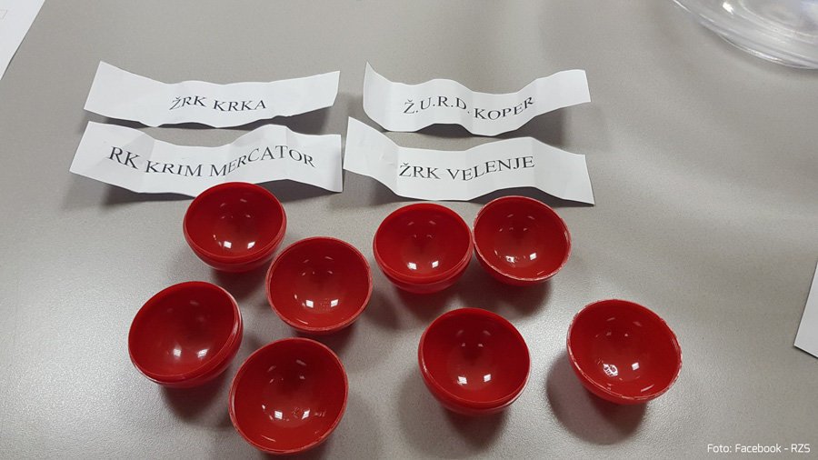 Pokal Slovenije: RK Krim Mercator – ŽRK Velenje, ŽRK Krka – Ž.U.R.D. Koper