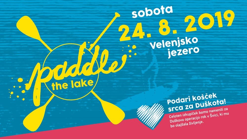 Podarite košček svojega srca ob Velenjskem jezeru!