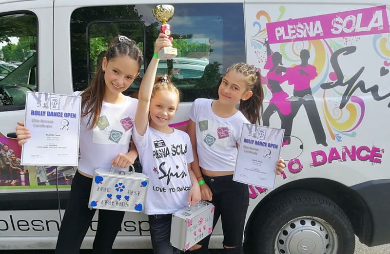Velenjski plesalci odlični na plesnem festivalu Rolly