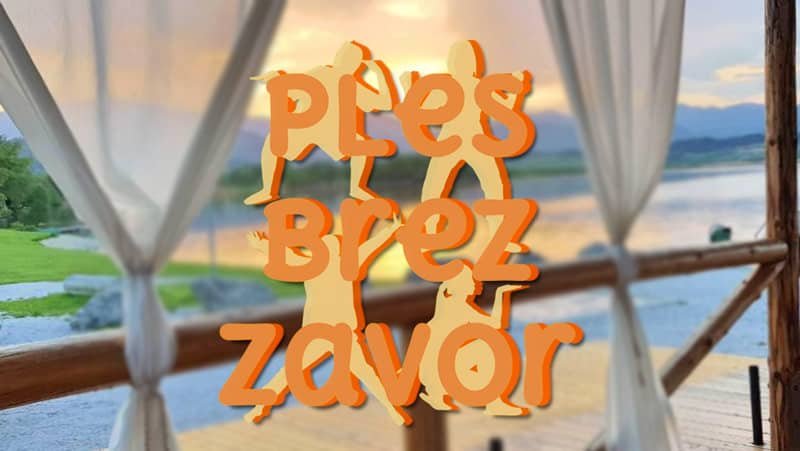 »Ples brez zavor« na Velenjski plaži