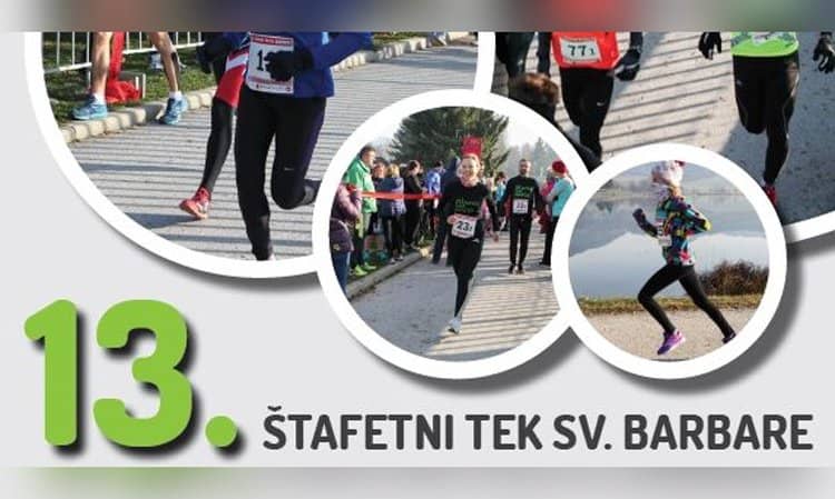 13. tradicionalni štafetni tek svete Barbare