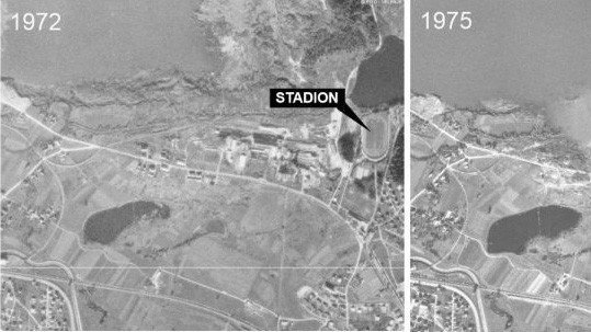 Na voljo letalski posnetki prostora občine Velenje od leta 1972