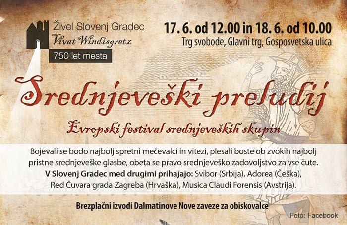 Srednjeveški preludij v Slovenj Gradcu