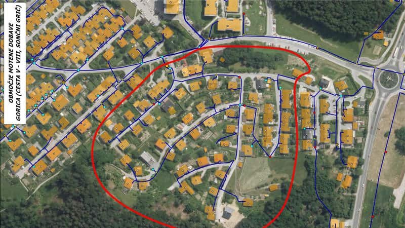 Motnje dobave pitne vode - Gorica