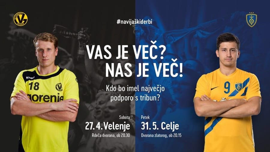 Podprimo velenjske rokometaše, ker NAS JE VEČ!