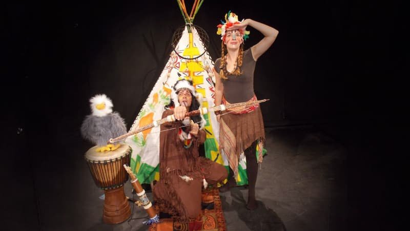 Sobotne lutkarije - Indijanska skrivnost