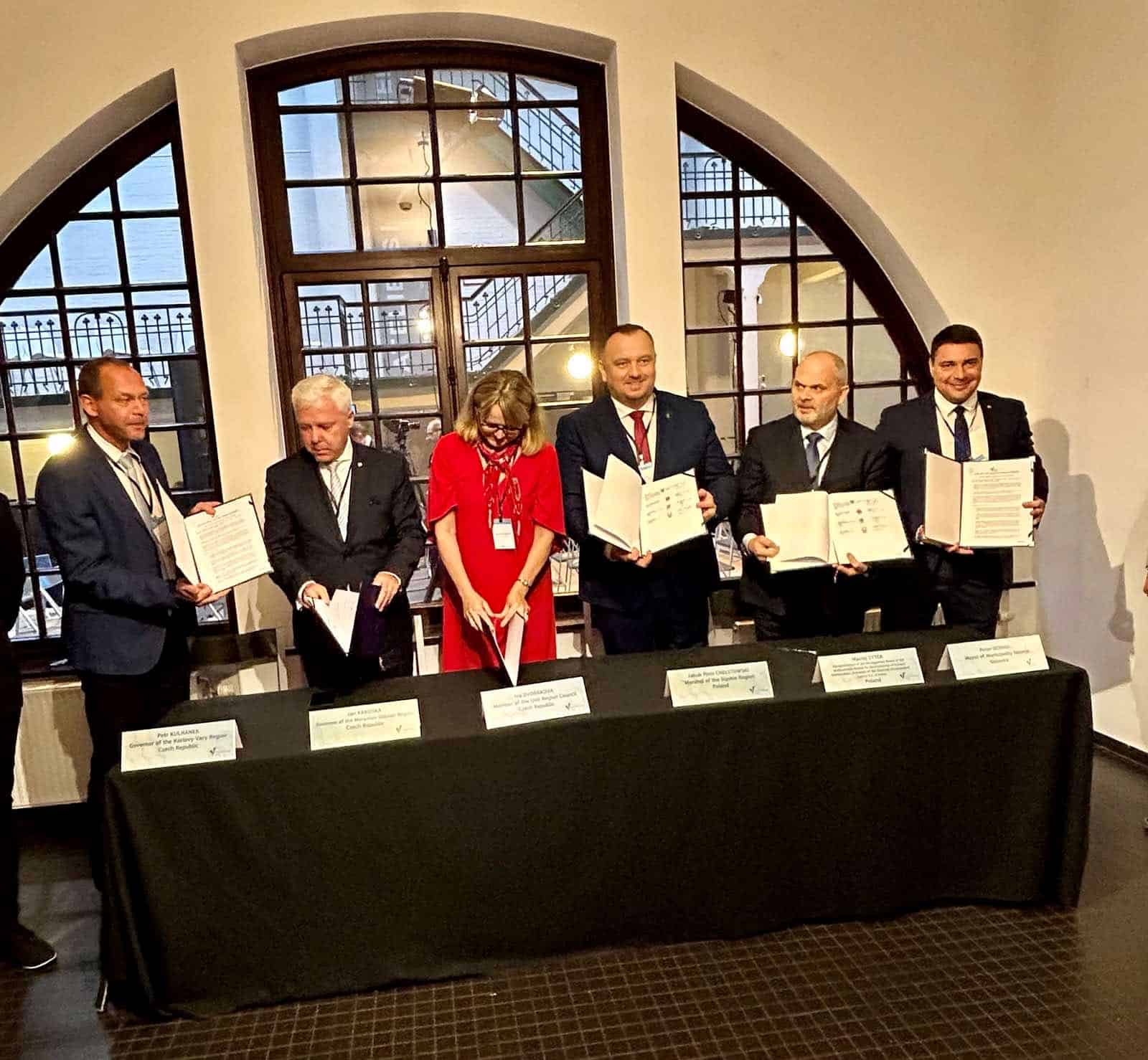 Župan Velenja med sopodpisniki deklaracije premogovnih regij Evrope