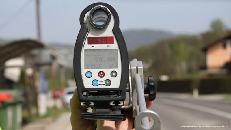 Akcija Hitrost: poostreno nad prehitre voznike