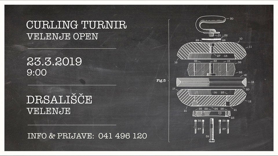 Curling turnir Velenje Open 2019
