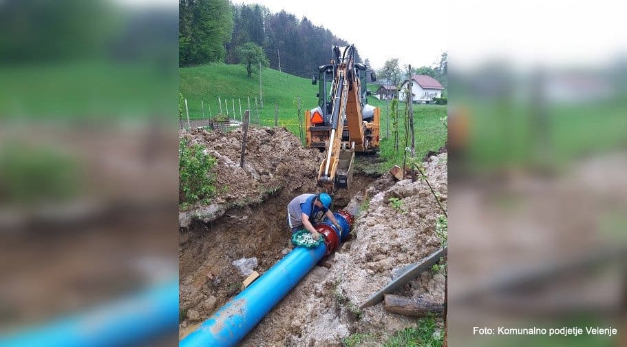 Sistematično obnavljanje dotrajanega vodovoda