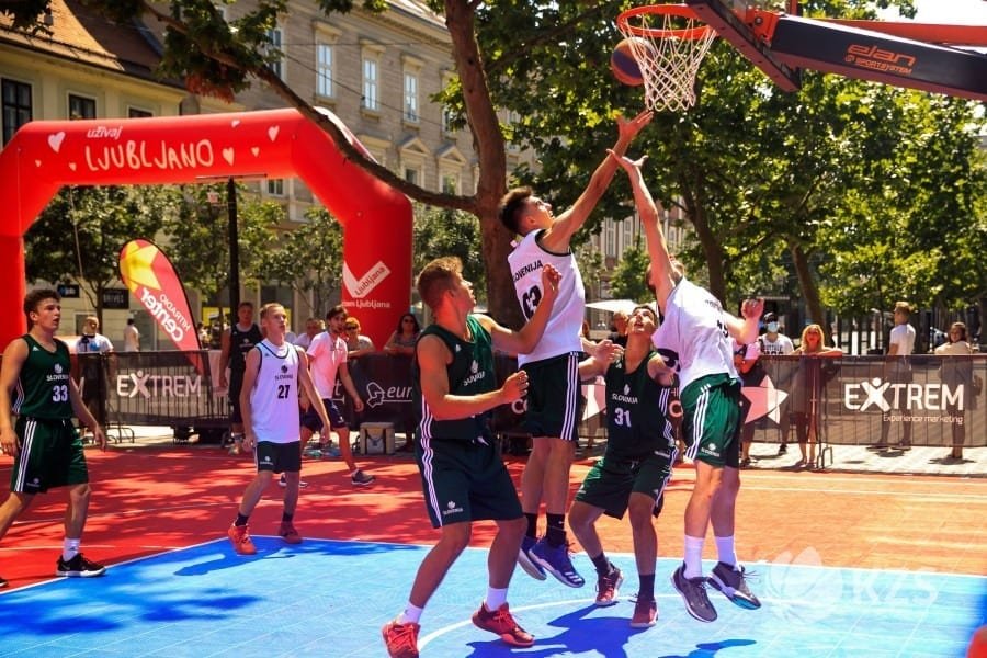 Elektrini uličarji kljub poškodbi do 3. mesta na državnem prvenstvu v košarki 3x3