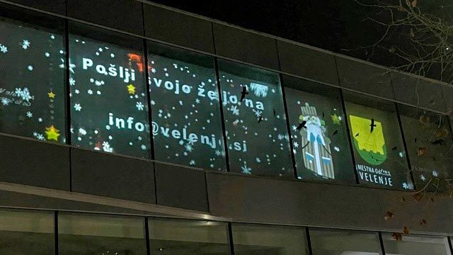 Praznične želje in voščila tudi na Centru Nova