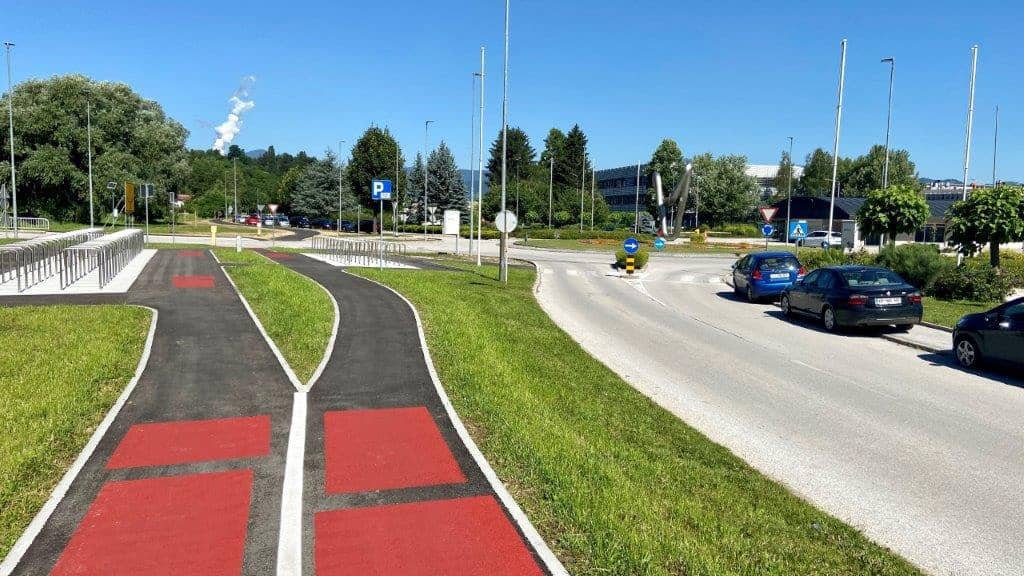 Gradnja kolesarskega omrežja – zahod poteka po načrtih #foto