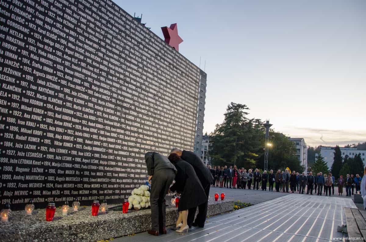 FOTO/VIDEO: Slovesnost ob dnevu spomina na mrtve