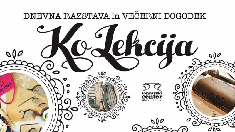 Dnevna razstava in večerni dogodek Ko-Lekcija