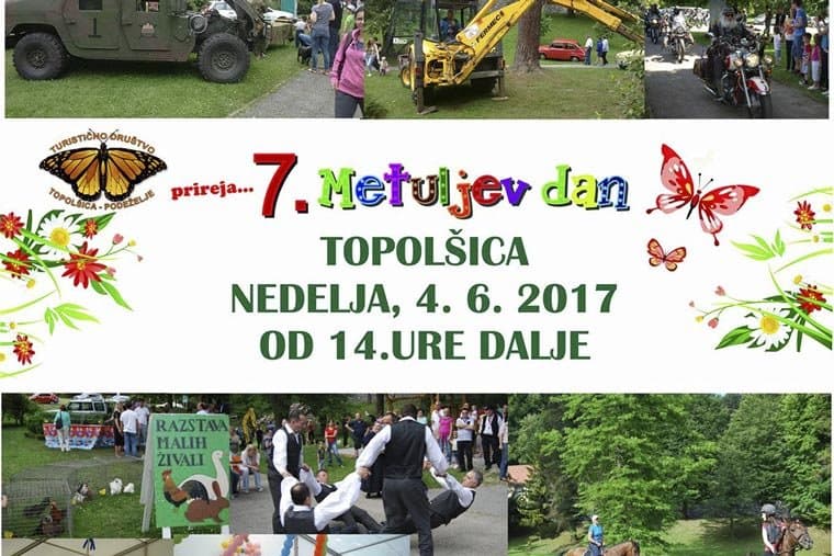 Vabilo na 7. metuljev dan
