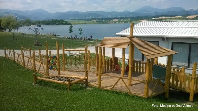 Novo igralo na Velenjski plaži