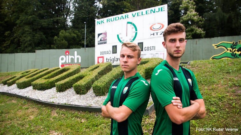 Novak in Čoralić na posojo k Rudarju