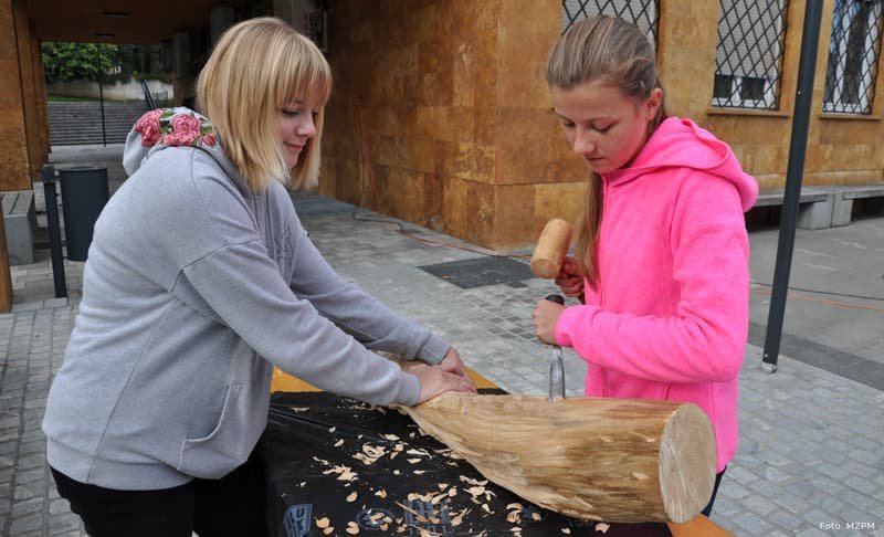 Mladi kiparji ustvarili 13 lesenih skulptur