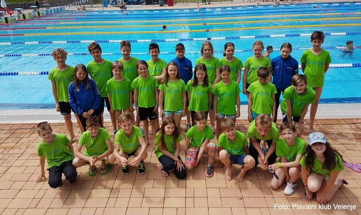 Velenjski plavalci na mednarodnem mitingu osvojili 11 medalj