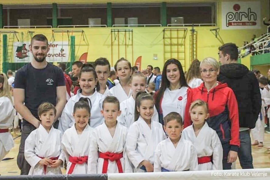 Karate klub Velenje uspešen na 2. tekmi za Pokal Slovenije 2019