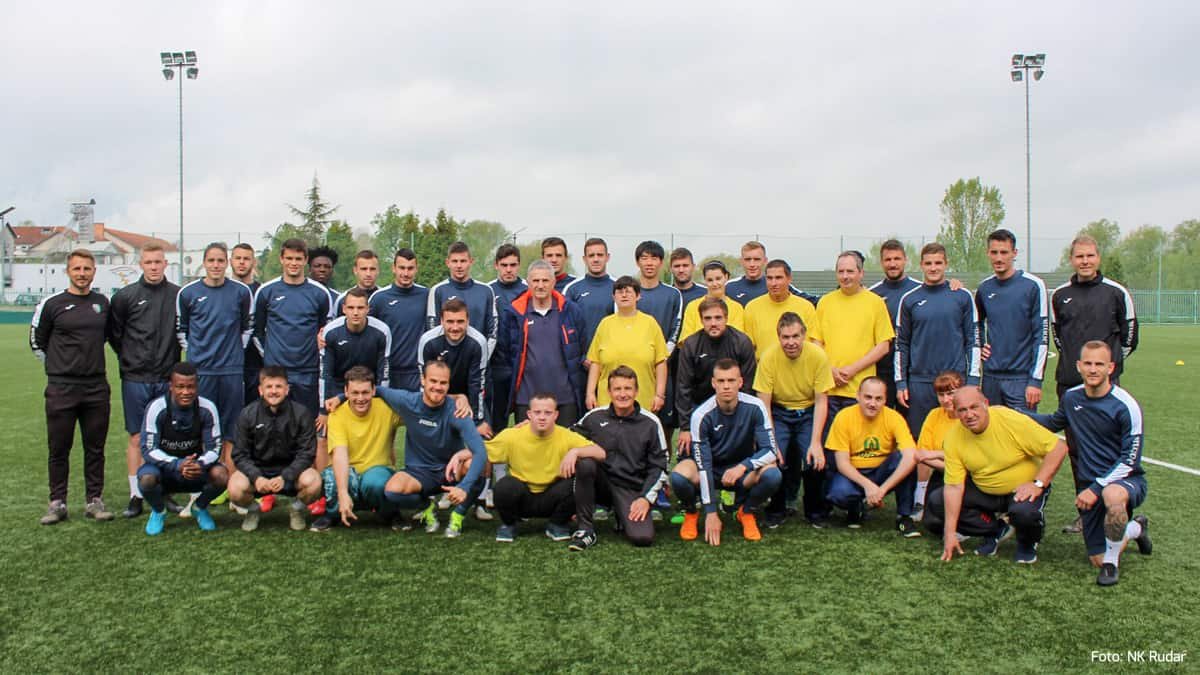 VDC Saša popestril dopoldanski trening članov NK Rudar