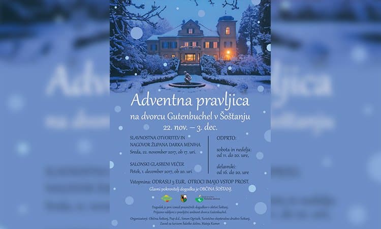 Adventna pravljica na dvorcu Gutenbuchel v Šoštanju