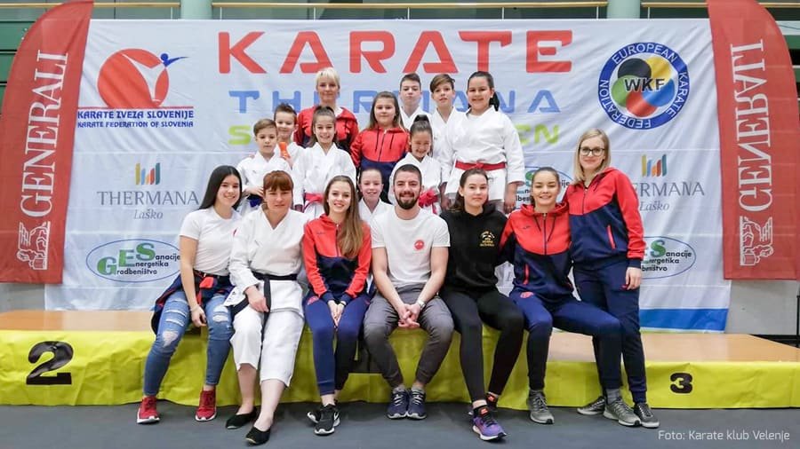 Karate klub Velenje v Laškem dosegel zavidljiv uspeh