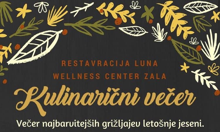 Večer najbarvitejših grižljajev letošnje jeseni
