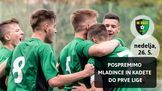 Kadeti in mladinci Rudarja v prihodnji sezoni v najvišjem rangu tekmovanja