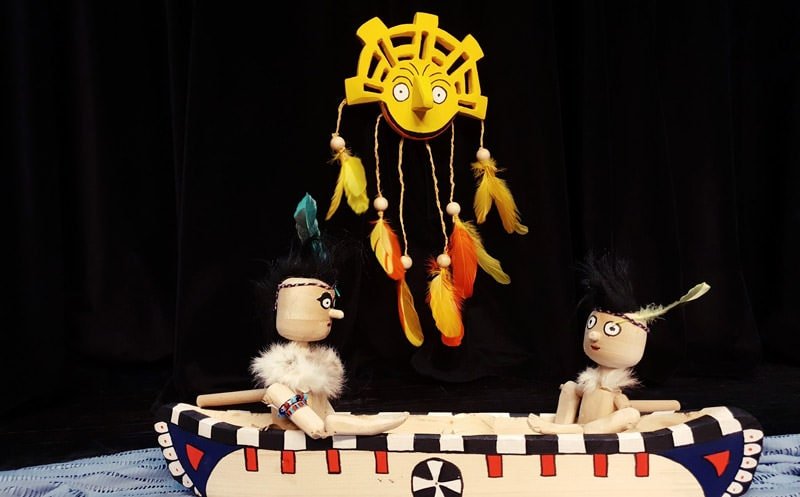 Indijanska pravljica - premiera lutkovne predstave