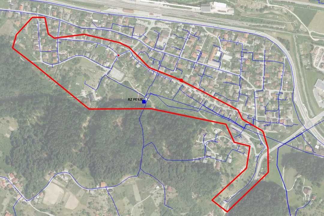 POSODOBLJENO: Motnje pri dobavi pitne vode - Pesje