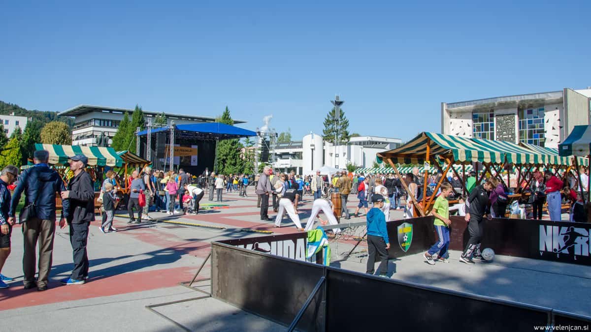 V soboto se predstavlja Velenje na Titovem trgu