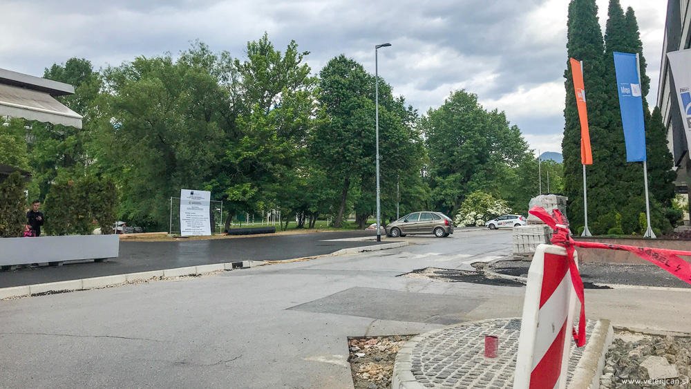 Zaradi obnove popolna zapora na Prešernovi cesti