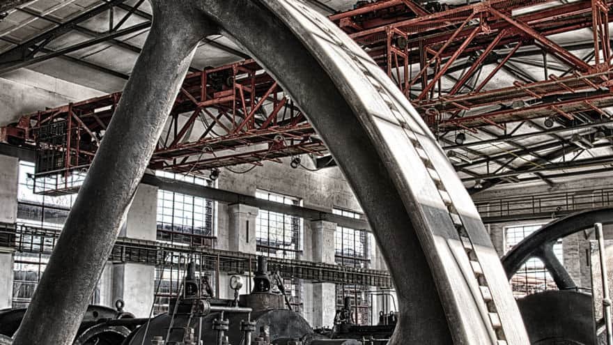 Izlitje taline na območju stare Železarne Štore