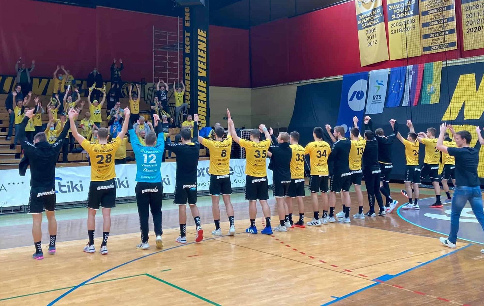 Velenjčani leto 2021 zaključujejo z zmago v državnem prvenstvu