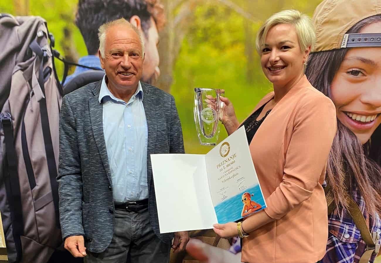 Velenjska plaža že četrtič zapored najboljše naravno kopališče 2021
