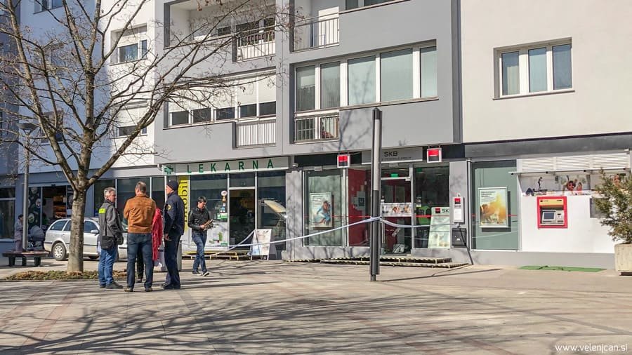 Storilec nedavnega ropa SKB banke odnesel 9000 €