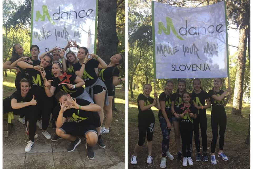 V Poreču blesteli tudi plesalci iz plesno rekreativnega studia M-dance
