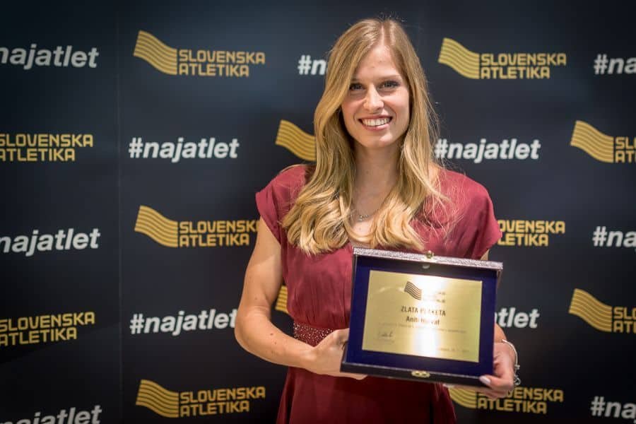 Aniti Horvat zlata plaketa Atletske zveze Slovenije