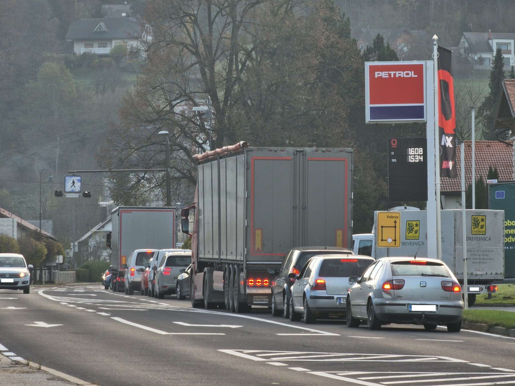 Dela na cesti v Zg. Doliču predvidoma zaključena danes