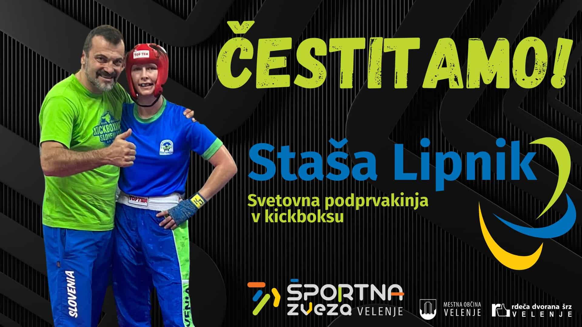 Velenje je postalo bogatejše še za svetovno podprvakinjo