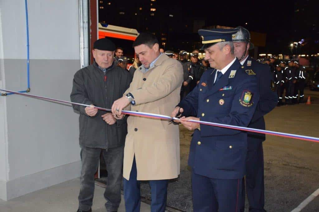 Prostovoljno gasilsko društvo Velenje okrepljeno z novim gasilskim vozilom in prenovljenimi garažnimi prostori