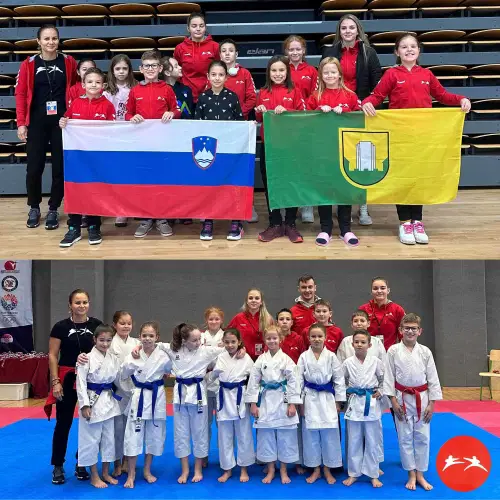 Karate klub Velenje blestel na mednarodnem turnirju 18. Ljubljana OPEN